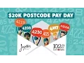 102 9 Hot Tomato s Postcode Payday 2016