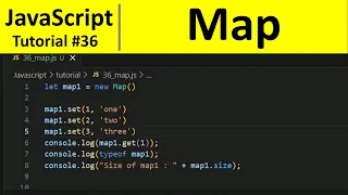 JavaScript Tutorial 36 - Map in JavaScript Programming For Beginners