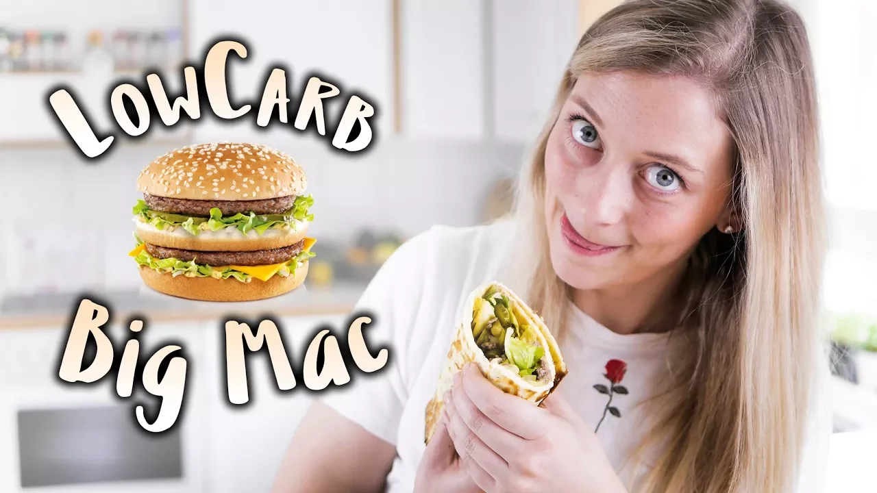 Big Mac Wrap I Big Mac Rolle I Glutenfrei und Low Carb. 