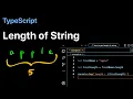 How to get Length of String in TypeScript - Examples ProgramGuru org