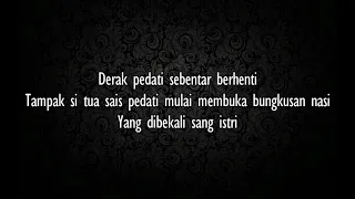 iwan fals si tua sais pedati lirik 