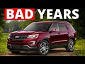Ford Explorer Years to AVOID and the Ones That Last Forever