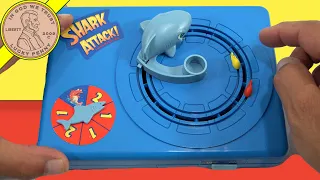 1990 Milton Bradley Shark Attack Travel Game Demonstration