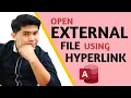 How to open External File using HYPERLINK in Microsoft Access