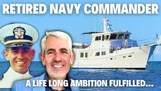 RETIRED NAVY COMMANDER KEN TALKS ABOUT FULFILLING HIS LIFELONG DREAM #navy #virginislands #boatlife