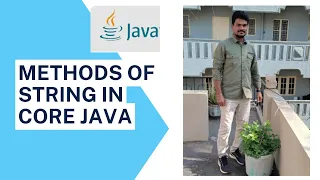 Strings in java All the methods of String in core java