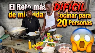 El reto más DIFÍCIL de mi vida: Cocinar para 20 personas 😱