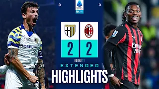 PARMA MILAN 2 2 EXTENDED HIGHLIGHTS SERIE A 2025 26 