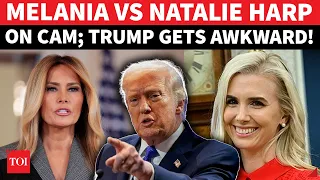 'SOON AS TRUMP TOUCHED HER…’: Melania Walks Away 12 Seconds After Natalie Harp Faceoff | WATCH