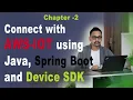 2 Connect to AWS IOT using java spring boot device-sdk using web socket