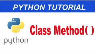Class Method in Python Python Complete Course in