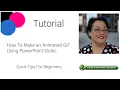 Microsoft Office PowerPoint How To Make an Animated GIF Using PowerPoint Slides AIS