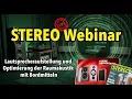 Download Lagu STEREO Webinar - Lautsprecheraufstellung und Optimierung der Raumakustik mit Bordmitteln