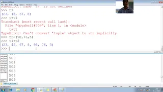 87 Python Tuple Operations Python Programming Tutorial for Beginner to Advance With Source Code