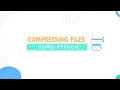 HOW TO CREATE ZIP FILE OR ANY ARCHIVE FILE USING PYTHON Compressing File using Python