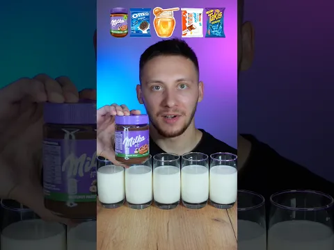 ASMR:MILK VS FOOD MUKBANG #mukbang #asmr