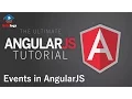 AngularJS Tutorials - How to use Events