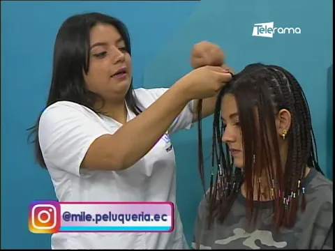 Aprendemos a realizar peinados con trenzas para carnaval
