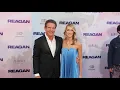 Dennis Quaid Laura Savoie Penelope Ann Miller - premiere of Reagan