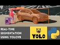 YOLOv8 Real time segmentation using YOLOv8