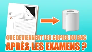 OÙ VONT LES COPIES DU BAC APRÈS LES EXAMENS ?