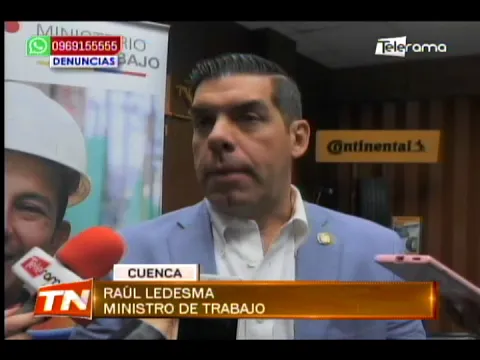 Ministro de trabajo informa sobre proyecto para generar el empleo