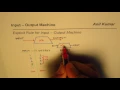 How to Find Explicit Rule for Input Output Machine Middle School Maths