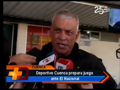 Deportivo Cuenca prepara juego ante El Nacional