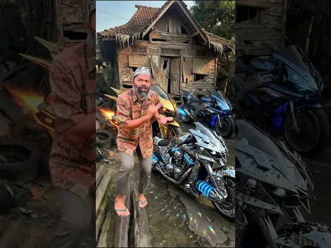 punya motor keren vs punya motor butut !