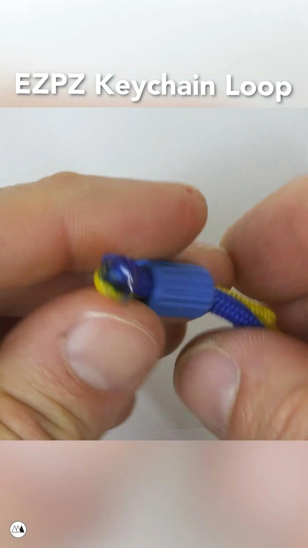 EZPZ Keychain Loop // 8mm Raindrop