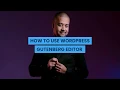 WordPress Gutenberg Editor - Quick Start Tutorial 1