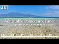 Boost Productivity with Calming Wave Sounds ADJUSTABLE Pomodoro Timer