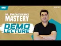 Full Stack Data Science Mastery Demo Lecture Live Batch