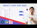 React Chat Application tutorial 2020 Pure CSS Animated Chat UI