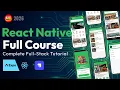 Full Stack React Native From Zero to Production Full Stack React Native Course
