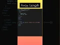 Array Length in JavaScript