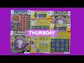 Thursday Session Scratch Cards from UK National Lottery