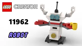 LEGO 11962 ROBOT | LEGO Creator Magazine Gift Virtual Build