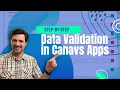 Step-by-step Data Validation for Power Apps Canvas Apps