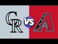 Colorado Rockies vs Arizona Diamondbacks MLB Live Scores Today 2026 Complete Live Scoreboard