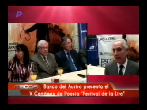 Banco del Austro presenta el V certámen de poesía Festival de la Lira