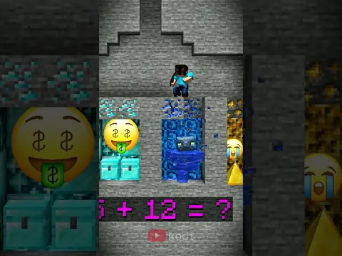 😹WRITE RIGHT ANSWER TO HELP HEROBRINE! 😱🍀 #shorts #minecraft