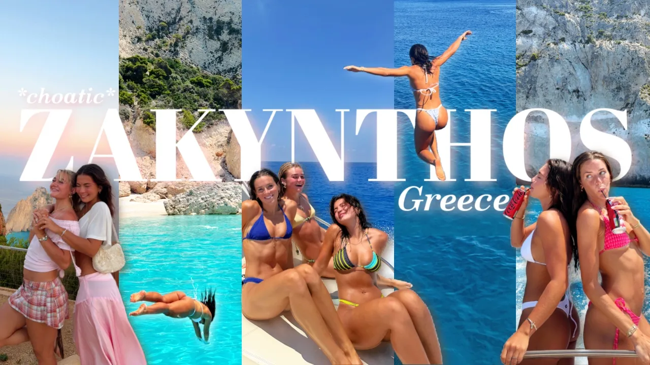 CHAOTIC DAYS IN ZAKYNTHOS, GREECE || 2nd stop of Euro summer