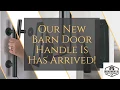 The NEW Sliding Barn Door Handle Set from Orenamental