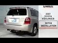 2007 Toyota Highlander Trailer Hitch Installation