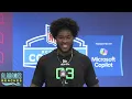 Alabama s Tyler Booker at 2025 NFL Combine I eat sleep and breathe football