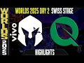 Lagu FLY vs VKS Highlights | S15 Worlds 2025 Day 2 Swiss Stage | FlyQuest vs Vivo Keyd Allstars