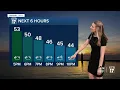 Thursday PM Forecast Warm breezy showers