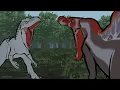 Spinosaurus vs Indominus Rex Jurassic World Animation