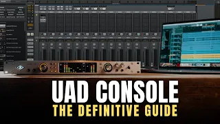 UAD Console Tutorial The Definitive Guide